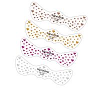 ZEPFJHE Paillettes Freckles Visage Temporaire Tatoué Scintille De Maquillage Patchs Chanteurs Concerts Country Festival Raves Accessoires Paillettes Rousseur