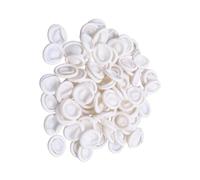 ZEPFJHE Paquet De 100 Lieux Doigts en Latex Respirants Idéaux pour Un Travail Fin dans Les Laboratoires Nails Soins Et Les Manches Doigt Élastiques d'entretien L' L'