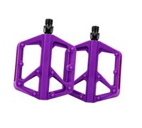 ZEPFJHE Pédales de vélo avec Axes filetés et roulements scellés, | Profil de plate-forme large, roulements scellés, engagement de chaussures texturées, vélo de montagne et vélo de