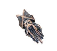 ZEPFJHE Pendentif complexe en laiton avec attache en paracorde Sea King Designs adapté pour les amateurs de plein air et les collectionneurs, taille unique, Comme décrit, Comme décrit.