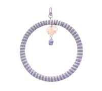 ZEPFJHE Perroquets Grimpant Swing Corde De Coton Perchoir des Anneaux Suspendus