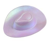 ZEPFJHE Petit chapeau western miniature ornement pour costume fait à la main couture vêtements décoration accessoires emballage sûr fournitures d'art pour enfants