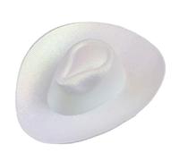 ZEPFJHE Petit chapeau western miniature ornement pour costume fait à la main couture vêtements décoration accessoires emballage sûr fournitures d'art pour enfants