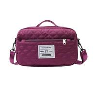 ZEPFJHE Petit sac à bandoulière tendance pour femme avec poignée sur le dessus, sacs à main à carreaux avec sangle amovible, sac à bandoulière pour femme, D, One Size