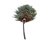 ZEPFJHE Petite décoration artisanale en duvet de poulet pour décoration de maison modèle