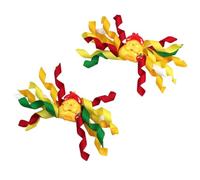 ZEPFJHE Pince à cheveux colorée en ruban de dessin animé de Pâques pour les enfants, accessoires de cheveux pour les célébrations, épingles à cheveux en ruban coloré