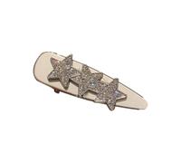 ZEPFJHE Pince à cheveux en forme de cœur et strass pour femme - Barrettes à cheveux en forme d'étoile - Accessoires pour cheveux