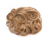 ZEPFJHE Pince à cheveux synthétique pour queue de cheval - Extension de cheveux - Pince à chignon - Faux chignon - Chouchous