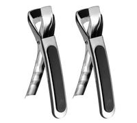 ZEPFJHE Pince en acier inoxydable pour transfert de casseroles chaudes, bols et plats. Poignée ergonomique réduisant la fatigue de la main Poignée ergonomique résistante à la chaleur