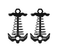 ZEPFJHE Piquets de tente de camping polyvalents en alliage d'aluminium avec résistance dynamique au vent pour le sable, l'herbe et les surfaces rocheuses, chevilles de camping