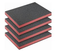 ZEPFJHE Planche de mousse EPE personnalisable pour travaux manuels, 4 feuilles de rembourrage robuste, facile à découper