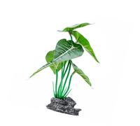 ZEPFJHE Plante aquatique artificielle artificielle pour aquariums avec base pour aquarium