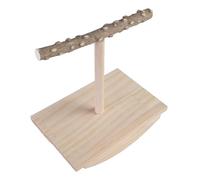 ZEPFJHE Plateforme de jeu interactive pour perroquets, terrains de jeux pour animaux domestiques, amélioration de la santé des oiseaux, support de repos