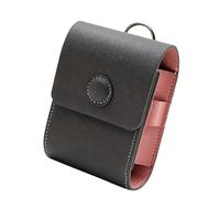 ZEPFJHE Pochette de télémètre pour de taille en cuir pour parcours de golf, compact avec fentes pour et espace pour balle pour les joueurs quotidiens, pochette de recherche de parcours, de de