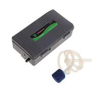 ZEPFJHE Pompe à air d ' Aquarium Portable alimentée par Batterie avec Pierre pour Le Transport de Poissons en Plein air coupures de Courant Chauffage lumière thermomètres Gravier Filtre