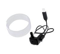 ZEPFJHE Pompe à eau pour poissons - Filtre d'aquarium - Faible bruit - Moteur sans balais - Submersion pour chien - Fontaines USB