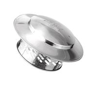 ZEPFJHE Portable Cheminée en Acier Inoxydable Robuste Couvre Le Chapeau Pluie des Couvertures Maison pour Une Utilisation À Longue Durée dans Zone Pluviale