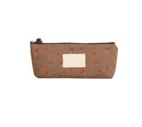 ZEPFJHE Portable Pen School Crayer Organiseurs Floral Case for Erasers Markers Ciseaux Storage Pouche De Boîte Portable Floral