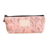 ZEPFJHE Portable Pen School Crayer Organiseurs Floral Case for Erasers Markers Ciseaux Storage Pouche De Boîte Portable Floral