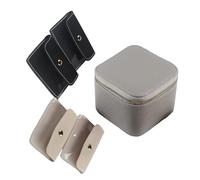 ZEPFJHE Porte-bijoux portable avec 4 sacs à bijoux, organiseurs pratiques pour femme, convient pour les voyages pour femmes, taille unique, Comme décrit