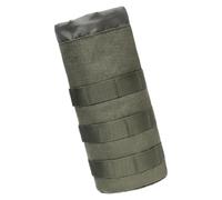 ZEPFJHE Porte-bouteille en nylon avec cordon de serrage pour l'extérieur, vert militaire, Taille unique