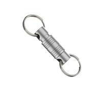 ZEPFJHE Porte-clés À 360 Degrés Mousqueton Artisanal Antirouille Accessoires D'extérieur Clip pour Accessoires De Voyage Et Clip De Clé Présent