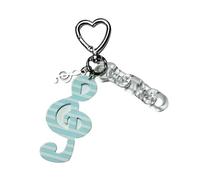 ZEPFJHE Porte-clés avec note unique et étoile - Joli porte-symbole musical compact - Idéal pour offrir - Porte-clés robuste et facile à utiliser, bleu, taille unique