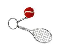 ZEPFJHE Porte-clés De Tennis En Métal Miniature Pour À Sacs À Main Ornement Décoratif Élégant Porte-clés Léger Décoration Métallique Conviviale