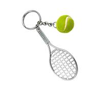 ZEPFJHE Porte-clés De Tennis En Métal Miniature Pour À Sacs À Main Ornement Décoratif Élégant Porte-clés Léger Décoration Métallique Conviviale
