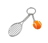 ZEPFJHE Porte-clés De Tennis En Métal Miniature Pour À Sacs À Main Ornement Décoratif Élégant Porte-clés Léger Décoration Métallique Conviviale
