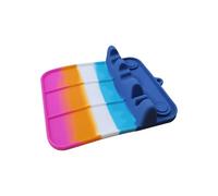 ZEPFJHE Porte-ustensiles multifonction en silicone avec rainures anti-croix et base d'aspiration pour libérer le désordre de la cuisine miniature, organisateur d'outils de cuisine