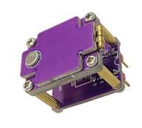 ZEPFJHE Prise de Programmation IC BGA24 avec Couvercle à charnière, Adaptateur de Puce à Bille 5x5 pour Chargement sans Soudure, de débogage et Manipulation en Laboratoire, siège PCB