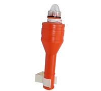 ZEPFJHE Propre Marine Lampe with Tethers Systems Batteres Operations Extreme Weather Resistance Design Water Activé Bouée Lumière