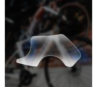 ZEPFJHE Protecteurs De Inférieur Vélo Amovibles Autocollants Cadre Route Autocollant Protection Coque Inférieur Film Protection Facile À