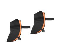 ZEPFJHE Protections de cheville à fermeture élastique réglable pour temps froid, cyclisme, randonnée, camping, Gold V St, Taille unique