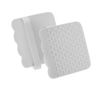 ZEPFJHE Protège-mains multifonction en silicone compact de forme carrée pour équipement de gym, sports de plein air, soulagement du stress, utilisation antidérapante pour les paumes