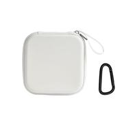 ZEPFJHE PU Voyage Case Sac de Rangement pour Drones, Portable Boîte de Transport avec Compartiments Accessoires, blanc, Ensemble de bagages