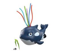 ZEPFJHE Pulvérisateur marin pour jeunes activités par temps chaud 8 m Distance de projection Assemblage compact ABS en forme de baleine