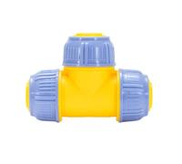 ZEPFJHE Raccord de tuyau de 25 mm - Raccords d'alimentation en eau - Texture PP - Pour systèmes d'alimentation en eau d'intérieur et d'extérieur - Connecteur de plomberie