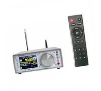 ZEPFJHE Récepteur Radio Pris en TEF6686, Grand écran LCD avec télécommande numérique Compatible