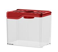 ZEPFJHE Réservoirs À Poisson Transparent Multifonctionnels Décoration De Bol Disposant Réservoirs Miniatures À Lumière LED Colorée