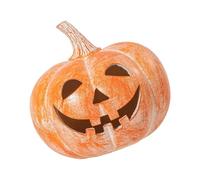 ZEPFJHE Résine À Main À La Main Pumpkin Bandle Halloween Pumpkin Decorations for Front Porchs Room De La Chambre Decor Decors Resin Pumpkins Ornement