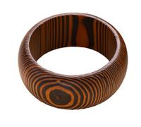 ZEPFJHE rétro large en bois, bijoux faits à la main, faciles à utiliser, finitions lisses, léger et robuste, manchette de poignet pour femmes et hommes, artistique en bois sculpté