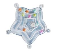 ZEPFJHE Roue à mâcher rotative pour oiseaux avec bruiteur en polypropylène Jouet d'enrichissement pour perroquets Stimulation mentale Jeu d'enrichissement des oiseaux