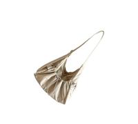 ZEPFJHE Sac à bandoulière compact résistant à l'usure avec surfaces texturées et plusieurs compartiments pour sac à bandoulière essentiel pour femme coréen automne, beige