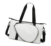 ZEPFJHE Sac à bandoulière léger en tricot doux comme un nuage crème avec fleur bouffante