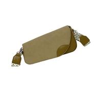 ZEPFJHE Sac à bandoulière moderne pour femme - Design asymétrique - En cuir synthétique souple - Léger - Tendance - Utilisation quotidienne - Respirant, Vert, One Size