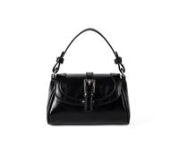 ZEPFJHE Sac à bandoulière réglable avec boucle de ceinture - Intérieur spacieux - En cuir synthétique - Pour tous les jours - Design unique - Sac à main pour femme, Noir , One Size