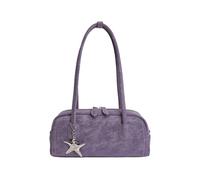 ZEPFJHE Sac à main élégant en cuir PU pratique avec sangle confortable pour un usage quotidien et événement, violet