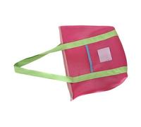 ZEPFJHE Sac à main portable pliable en maille avec design respirant, sac à main décontracté pour la plage, les voyages, la gym, le shopping, la plage pliable colorée avec tissu en maille, D, One Size